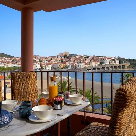 Vue Mer Panoramique Exceptionnelle L T2 Mezzanine Luxueux Banyuls-sur-Mer Esterno foto