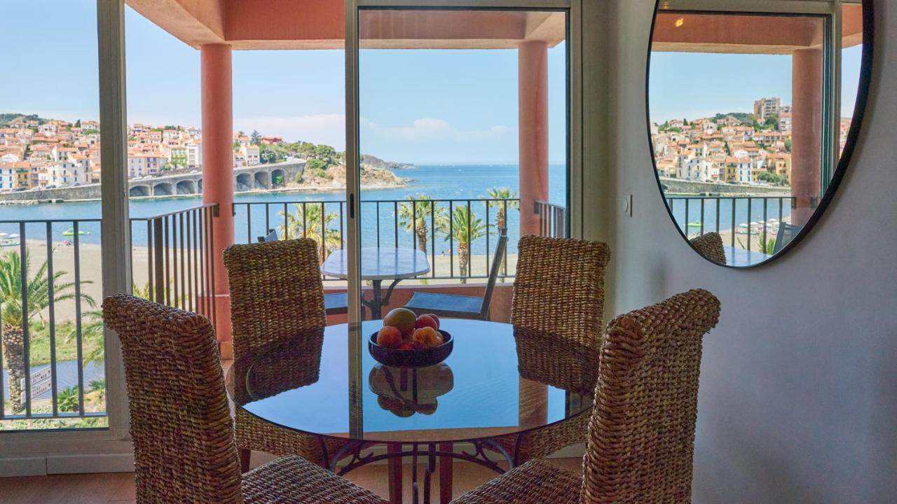 Vue Mer Panoramique Exceptionnelle L T2 Mezzanine Luxueux Banyuls-sur-Mer Esterno foto
