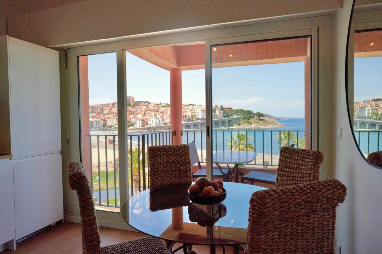 Vue Mer Panoramique Exceptionnelle L T2 Mezzanine Luxueux Banyuls-sur-Mer Esterno foto