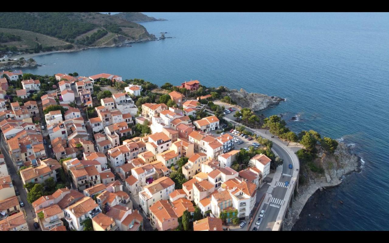 Vue Mer Panoramique Exceptionnelle L T2 Mezzanine Luxueux Banyuls-sur-Mer Esterno foto