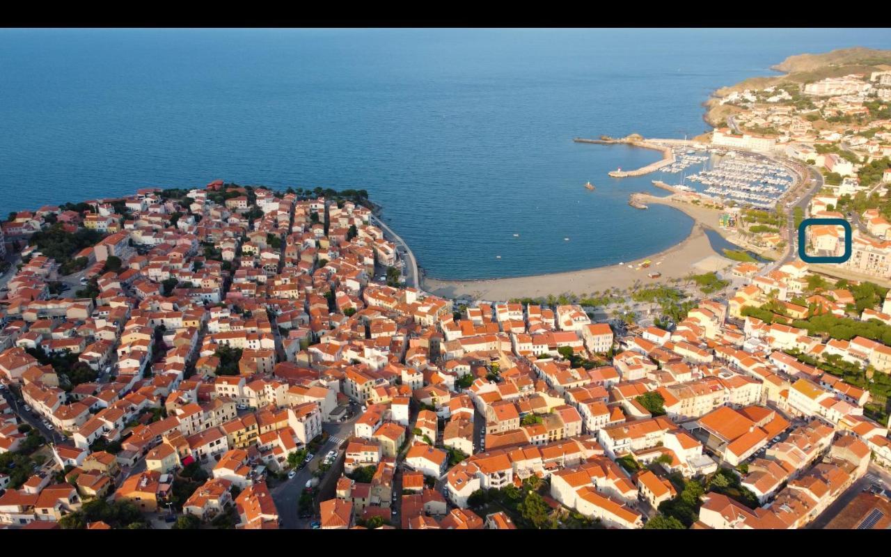 Vue Mer Panoramique Exceptionnelle L T2 Mezzanine Luxueux Banyuls-sur-Mer Esterno foto